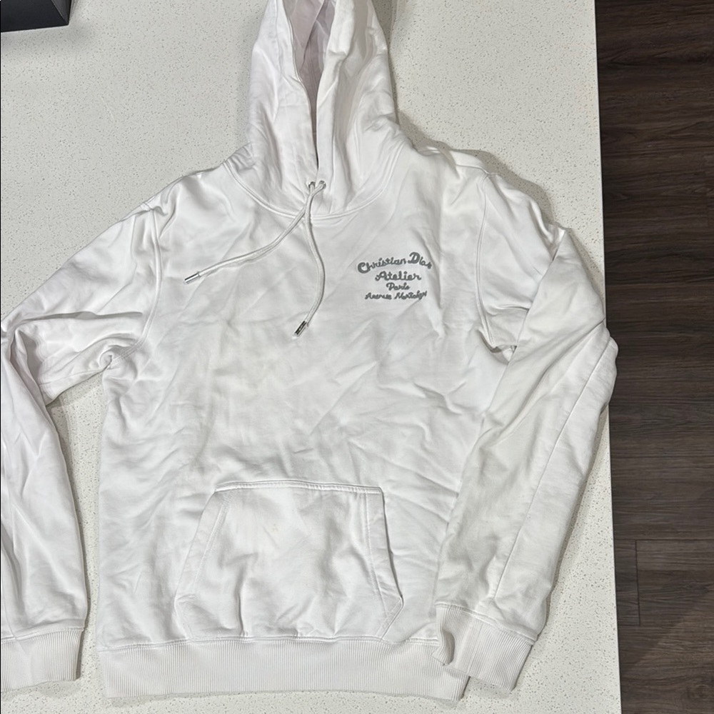 DIOR ATELIER HOODED SWEATSHIRT - DAMAGED
